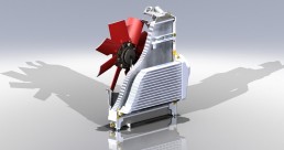 Cleanfix-Radiator Cutaway